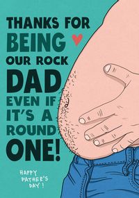 Tap to view Rock Dad Father's Day Card