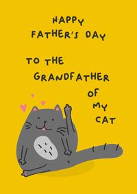 Tap to view Grandfather of Cat Father's Day Card