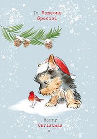 Tap to view Someone Special Illustrated Christmas Card