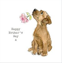 Tap to view Puppy Flower Mother's Day Card