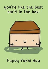 Tap to view Barfi Box Rakhi Card