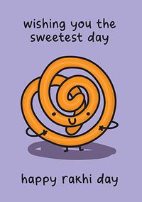 Tap to view Sweetest Day Rakhi Card