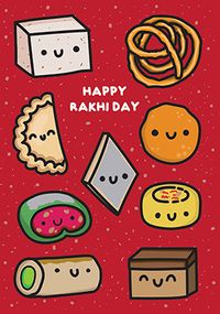 Tap to view Happy Rakhi Day Pastries Card