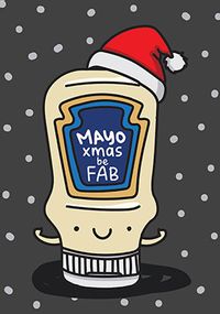 Tap to view Mayo Christmas be Fab Card