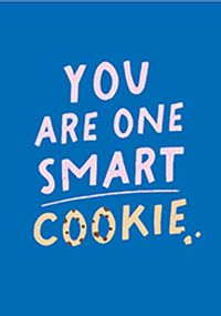 Tap to view One Smart Cookie Congratulations Card
