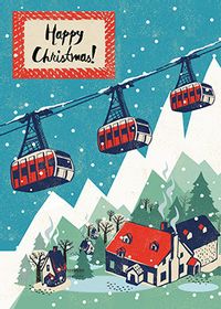 Tap to view Cable Cars Christmas Card