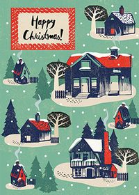 Tap to view Festive Homes Christmas Card