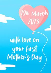 Tap to view Love On Your 1st Mother's Day 2023 Card