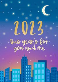 Tap to view You and Me 2023 New Years Card
