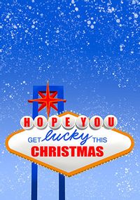 Tap to view Get Lucky Christmas Card