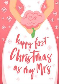 Tap to view Newlywed Wife Christmas Card