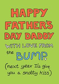 Tap to view From the Bump Father's Day Card