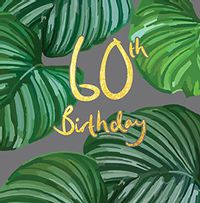 Tap to view Plant 60th Birthday Card