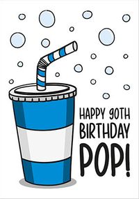Tap to view Happy 90th Birthday Pop Card