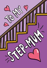 Tap to view Step Mum on Mother's Day Card