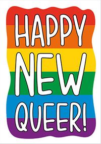 Tap to view Happy New Queer New Year Card