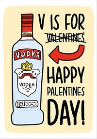 Tap to view Happy Palentine's Day Alcohol Card