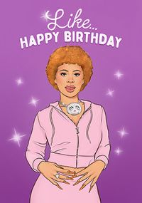 Tap to view Like Happy Birthday Card