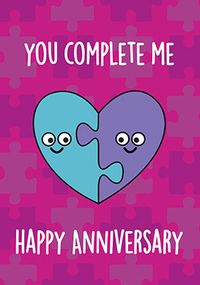 Tap to view Complete me Anniversary Card