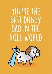 Tap to view Best Doggy Dad Father's Day Card