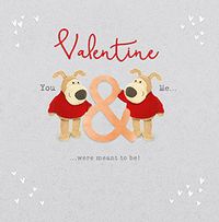 Tap to view Boofle - Valentine You and Me Card