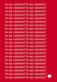 Tap to view Be My Valentine Card