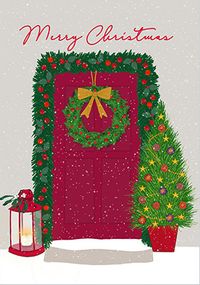 Tap to view Merry Christmas Scenic Door Card