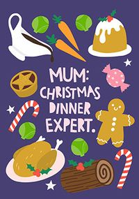Tap to view Mum Christmas Dinner Expert Card