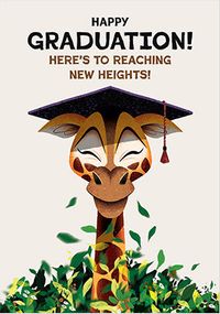 Tap to view New Heights Graduation Congratulations Card