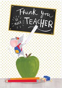 Tap to view Mouse Thank You Teacher Card