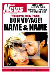 Tap to view Your News - Bon Voyage