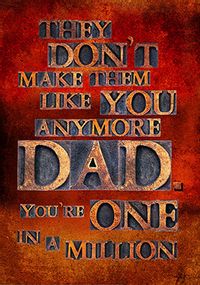 Tap to view They Don't Make Them Like You Anymore Dad Card