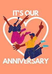 Tap to view Fun Couple Anniversary Card