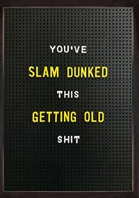 Tap to view Slam Dunk Birthday Card