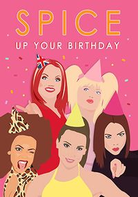 Tap to view Girl Groups Spoof Birthday Card