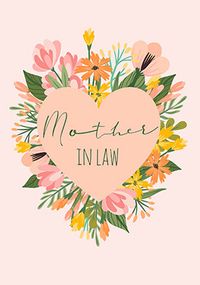 Tap to view Mother-in-Law Floral Birthday Card