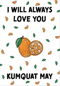 Tap to view Kumquat May Anniversary Card