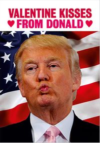 Tap to view Kisses From Donald Valentine's Card