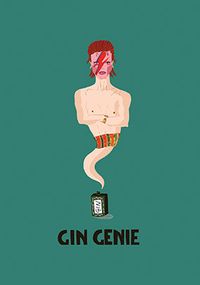 Tap to view Gin Genie Birthday Card