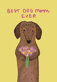 Tap to view Standing Dog Mothers Day Card
