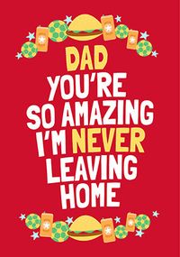 Tap to view Dad You're So Amazing Father's Day Card