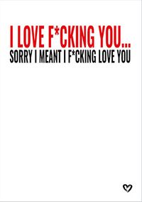 Tap to view F*cking Love You Card