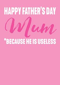 Tap to view Happy Father's Day Mum Card