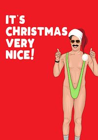 Tap to view It's Christmas Very Nice Funny Card