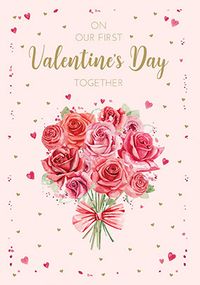Tap to view Our First Valentine's Day Card