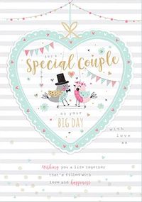 Tap to view Special Couple Wedding Day Card 1