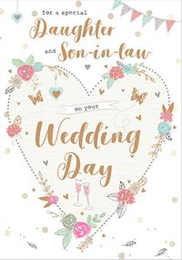 Tap to view Daughter and Son in Law Wedding Card