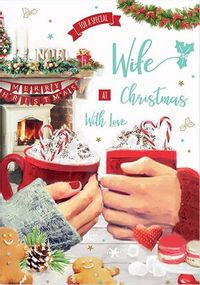 Tap to view Special Wife Cocoa Christmas Card