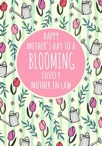 Tap to view Bloomin Lovely Mother-In-Law Mother's Day Card