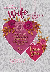 Tap to view Wife on Mother's Day Card